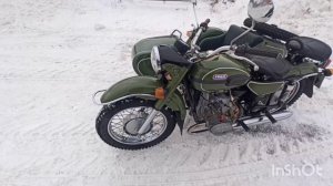 Сгноили новый мотоцикл Урал с пробегом 8км