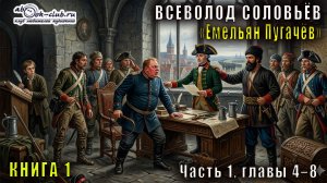 Вячеслав Шишков «Емельян Пугачёв» книга 1 часть 1 главы 4-8