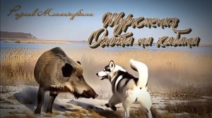 Туркмения. Охота на кабана с лайками. Пёс Амур.