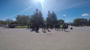 Таймлапс приезда всех моноколесников Екатеринбурга | 11.05.2026