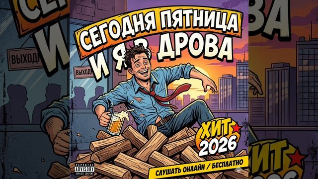 Сегодня пятница и я в дрова — СЛУШАТЬ ОНЛАЙН | Хиты 2026