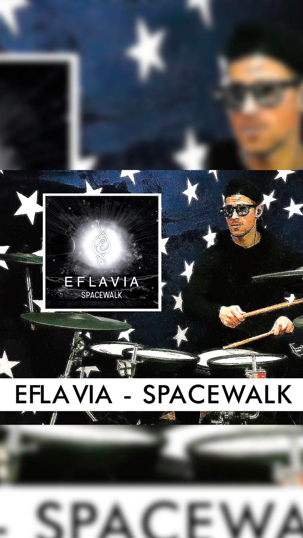 Eflavia - Spacewalk (drum playthrough)