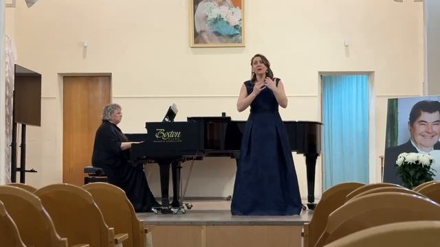 Чайковский. Ария Иоанны из оперы "Орлеанская дева" ,меццо -Юлия Файзулина