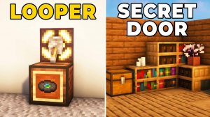 5 простых схем из красного камня для Minecraft 1.21!