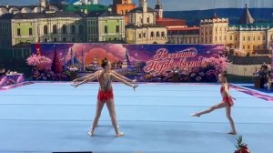 ТР 2 спортивный, Буряк София - Пугач Ксения - Пугач Полина, ШСА «Пирамида», Темповое упражнение