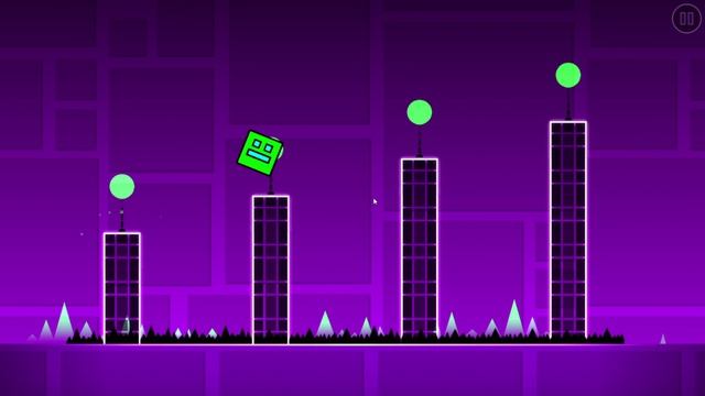 прохождение Stereo Madness в браузоре