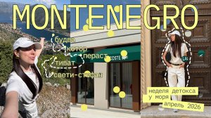 MONTENEGRO VLOG | сбежала от дедлайнов в Черногорию