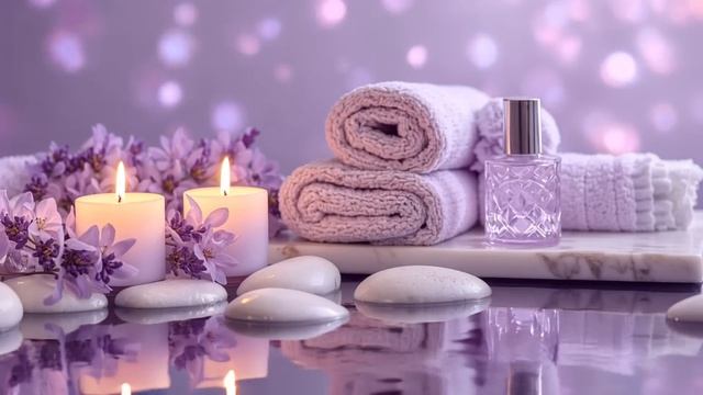💜 Фиолетовое свечное сияние — умиротворяющая спа-музыка для медитации и глубокого сна