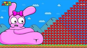 Super Mario Bros. Когда Марио против ЭВОЛЮЦИИ ГИГАНТСКОГО СПРУНКИ, ПИНКИ и толстого Каламити