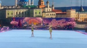 ЖП 3 спортивный, Безродная Дарина - Дзотова Каталея, ШСА «Пирамида», Темповое упражнение