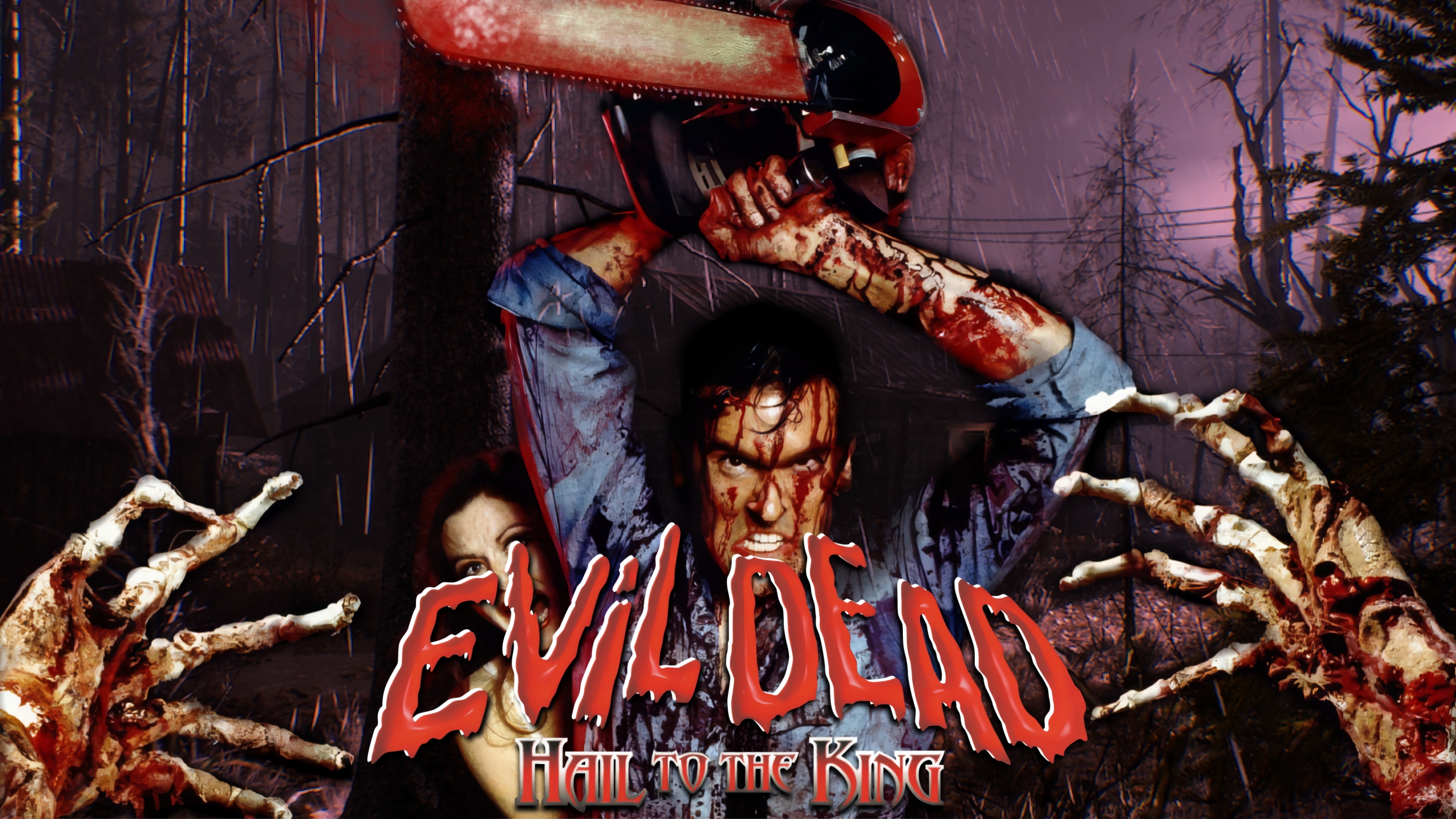 Прохождение  Evil dead Hail to the King PSone. Часть вторая