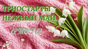 Итоги. Триостарты МАЙ. Вязание для дома и для себя.