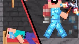 нубик Шахтёр 2: побег из тюрьмы ( почти minecraft 1 часть)