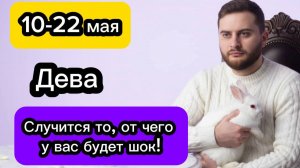 Дева - 10-22 мая. Гороскоп. Случится то, от чего у вас будет шок!