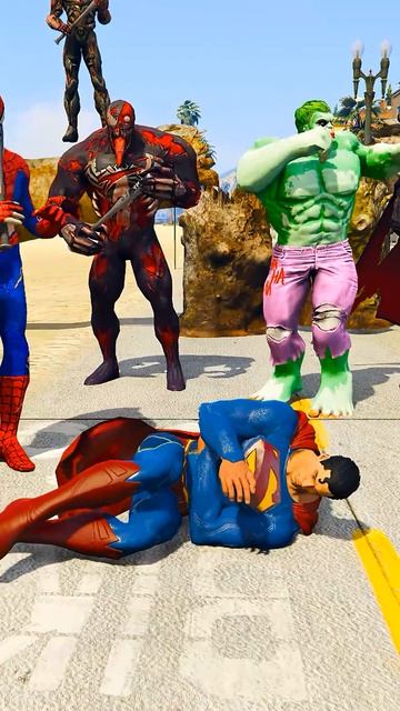 Spider man GTA 5 - Epic battle смотреть онлайн