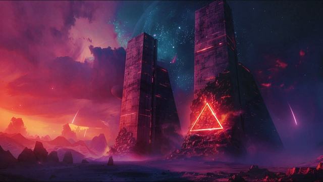 Dystopian Guardian 🌌： Cosmic Relaxation 🌠 ｜ Soothing Ambient Music ✨ ｜ Celestial Calm 🌙
