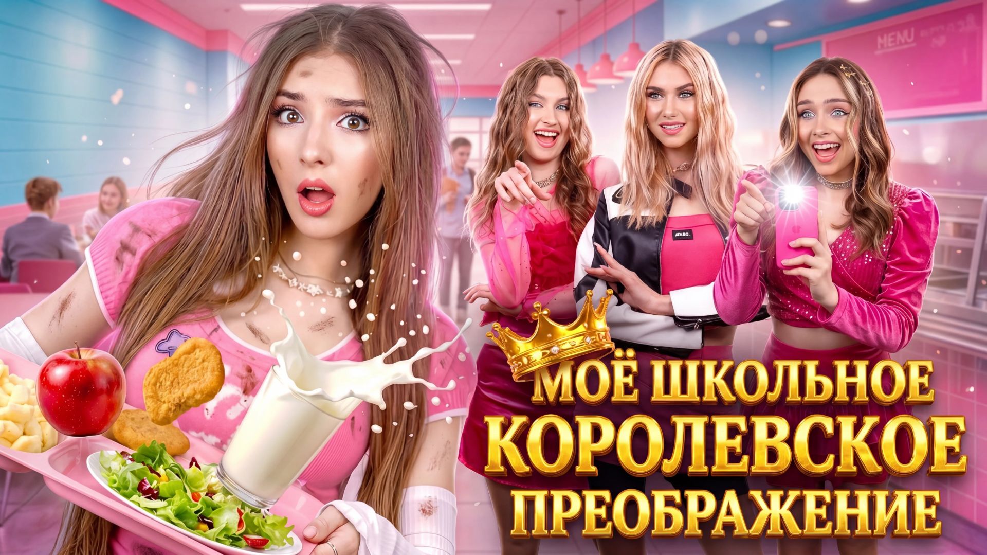 Королева Школы Учит Меня Быть Популярной! Лучшие Лайфхаки для Популярности - Тим Тин