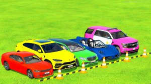 Для детей: ТРАНСПОРТИРОВКА CITROEN, LAMBORGHINI, MAYBACH, PAGANI, CHEVROLET 1 ЧАСТЬ