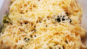 Овощная запеканка из брокколи и цветной капусты