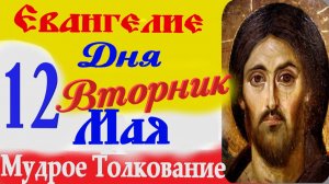 Евангелие с Толкованием во вторник 12 мая. Краткое (10 мин) толкование Евангелия дня 2026