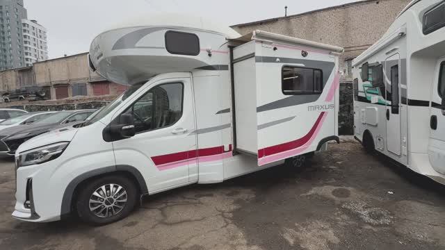 Автодом MAXUS из Китая со слайдами и на 6 мест