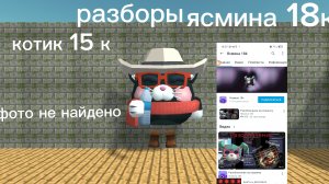 разбор котика15к и ясмины18к