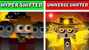 Sprunki Hyper Shifted Против 🆚 Universe shifted