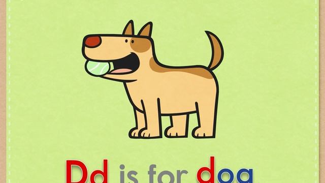Dd letter ABC book