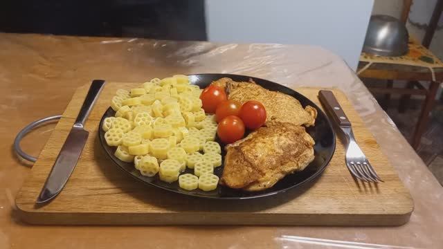 Курочка в кляре.