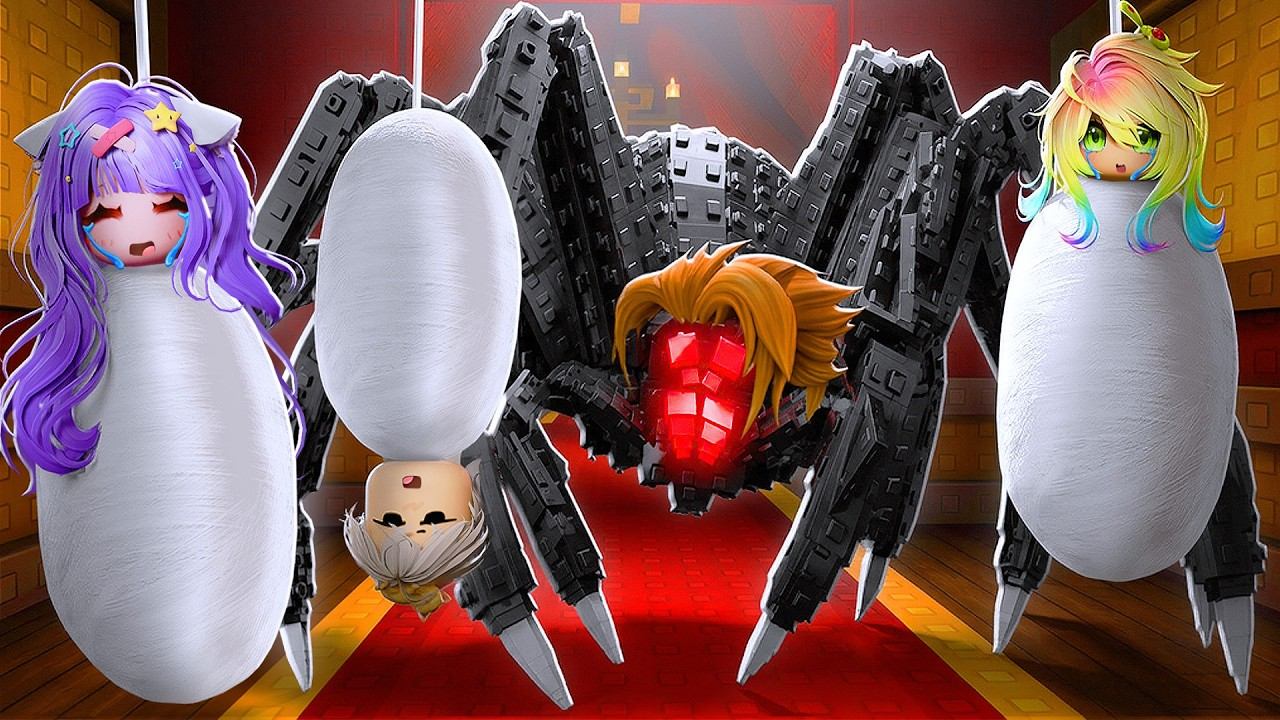 СПАСАЙСЯ, ДИРЕКТОР СТАЛ ПАУКОМ! Roblox Arachnidia