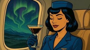 ✈️ Espresso Martini Lounge – Northern Lights： 60s Coffeehouse Mix ｜ Vintage Lounge Background Music-