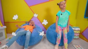 Nastya and friends in funny escape adventures for kids