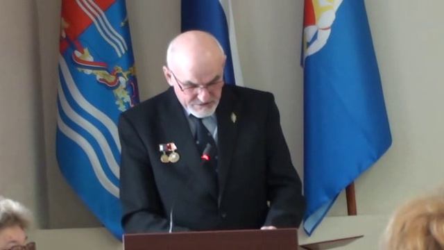 VII городская отчётно-выборная конференция ветеранской организации г.Иваново.13.02.15 г