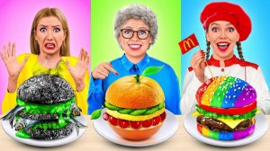 Кулинарный Челлендж# Я против Бабушки # Смешные ситуации с едой от Mega DO Challenge