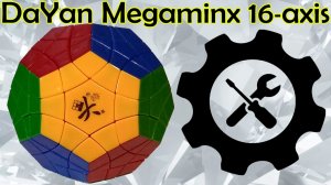 Dayan Megaminx 16-axis (Hexadecagon) repair, ремонт
