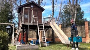 БЕРУСЬ ЗА ВСЁ! Полная реставрация домика на дереве!!