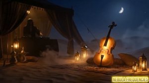 Вдохновленная Сен-Сансом Арабская Техно-эмоциональная виолончель с глубоким фокусом