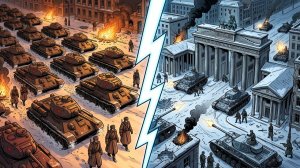 ЧТО ЕСЛИ 1000 ТАНКОВ Т-34 АТАКУЮТ БЕРЛИН В 1941?