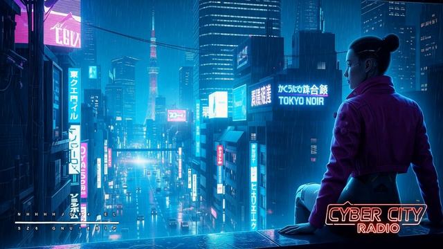 No Ads ｜ Darksynth - Neon Afterlife Synthscape - Cyber City Radio