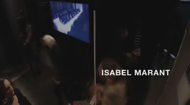 Показ женской коллекции Isabel Marant осень-зима 2013-2014