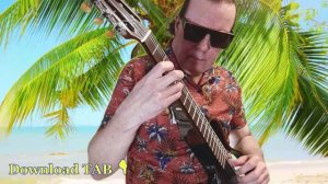 Голубой вагон (guitar cover + tab)
