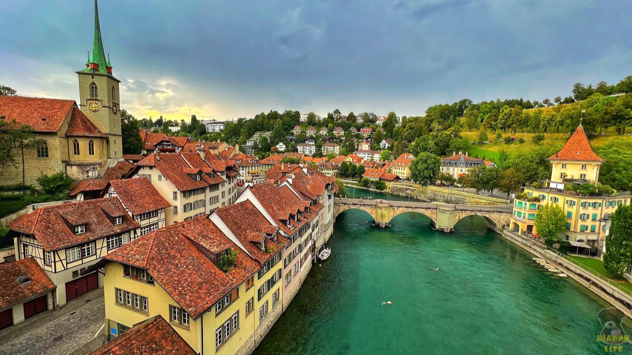 Берн, Швейцария 🇨🇭 Очаровательный город, пешеходная экскурсия по столице Швейцарии | #твонлайн