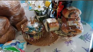 С УТРА КУПИЛИ ПРОДУКТЫ, НОВЫЕ СТУЛЬЯ/ЖАРЮ МЯСО И РЫБУ.