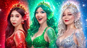 Рубиновая vs изумрудная vs алмазная русалка: кто станет популярной? ✨
