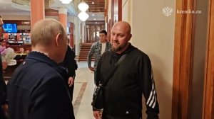 Владимир Путин встретился со своей школьной учительницей Верой Дмитриевной Гуревич