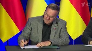 В Киеве с необъявленным визитом побывал министр обороны Германии Борис Писториус
