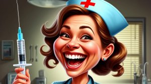 Укольчик доброты! С днём медицинских сестер. Красивая музыкальная открытка.