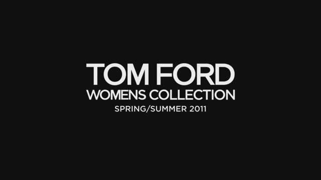 Показ женской коллекции Tom Ford весна-лето 2011