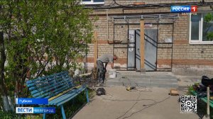 В Губкине капитально ремонтируют пятиэтажку на улице Гастелло