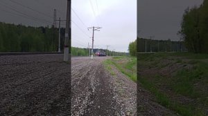 сборник поездов эп2д чс7 и первый раз ра3 в НАро фоминскк